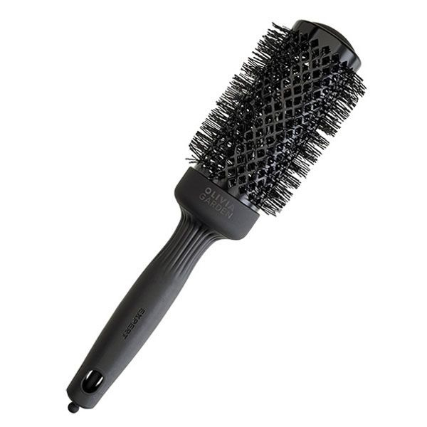 Olivia Garden Термобрашинг EXPERT BLOWOUT SHINE Wavy Bristles Black Label 55мм. #1