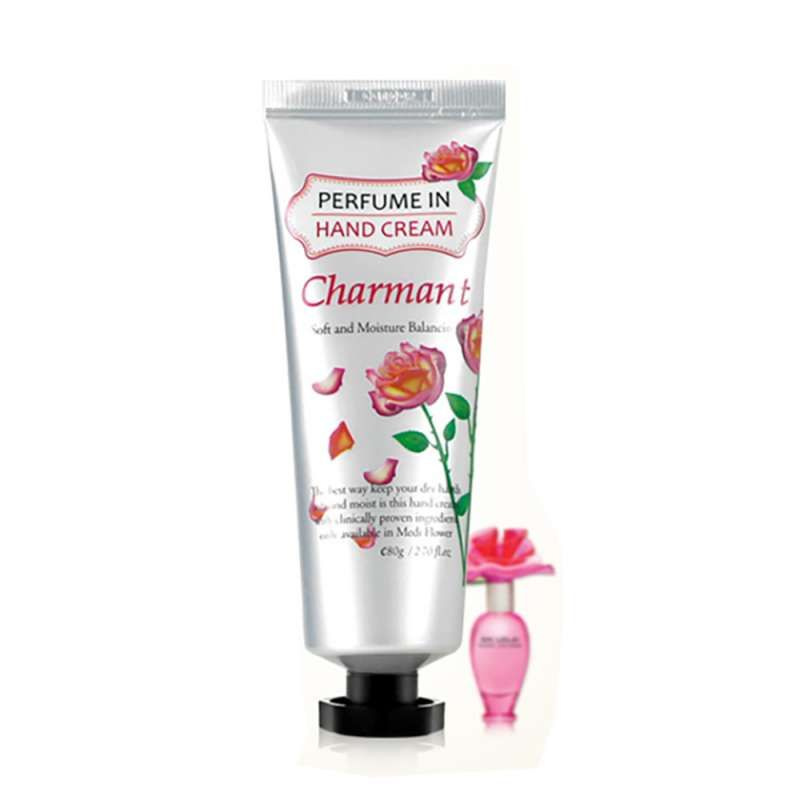 Парфюмированный крем для рук Perfume in Hand Cream (Charmant) 80g Medi Flower  #1