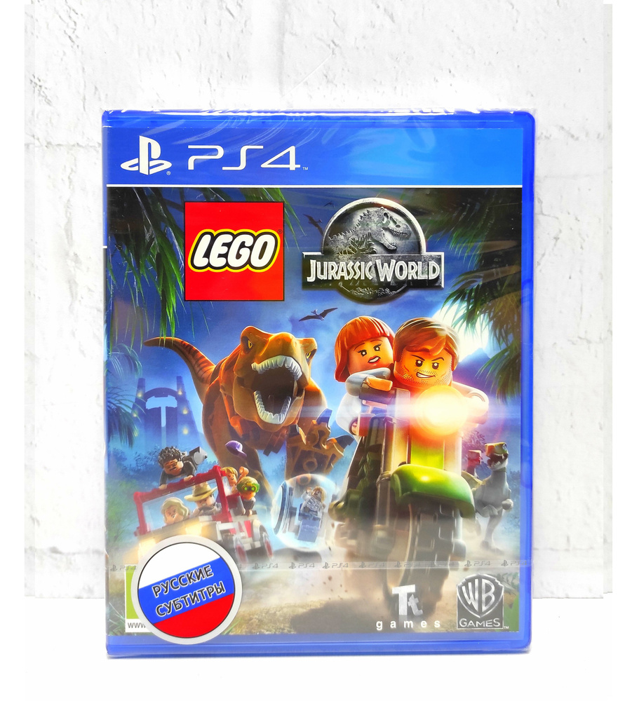 LEGO Мир Юрского Периода Jurassic World Русские субтитры Видеоигра на диске PS4 / PS5  #1