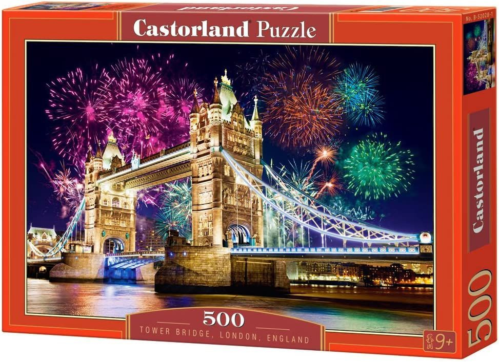 CastorLand Пазл Тауэрский мост, Англия, 500 деталей #1