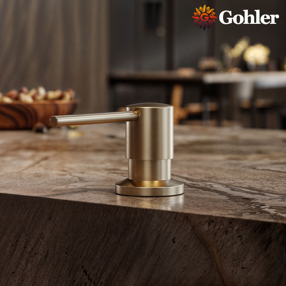 Дозатор для жидкого мыла и моющего средства на кухню встраиваемый Gohler G404G  #1