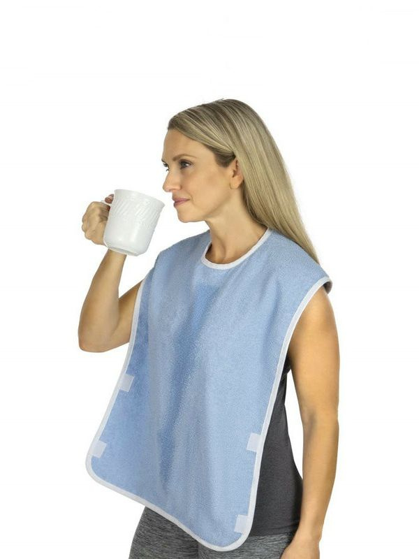 Нагрудники для взрослых, пожилых людей, водонепроницаемые, легко ...