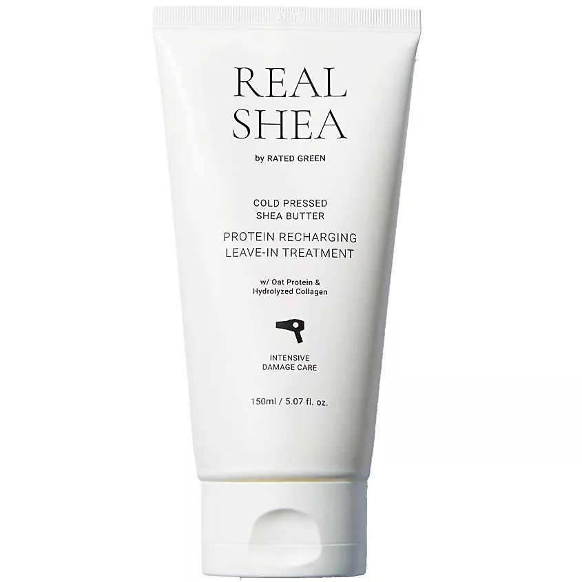 RATED GREEN Восстанавливающий крем для волос с маслом ши Real Shea Protein Recharge Leave-in Treatment #1