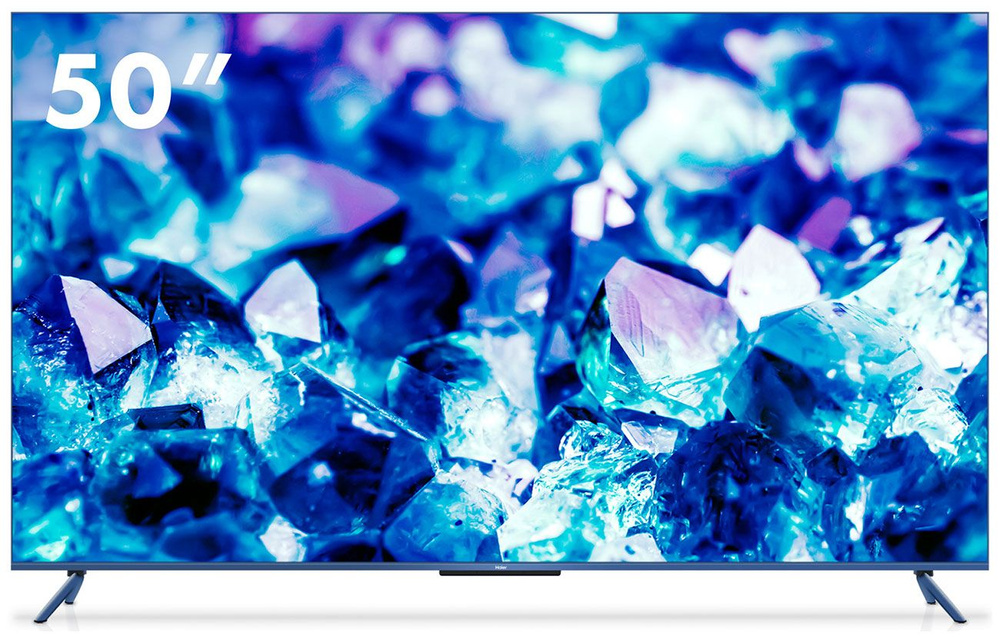 Haier Телевизор 50 Smart TV S5 50" 4K HDR, черный, синий #1