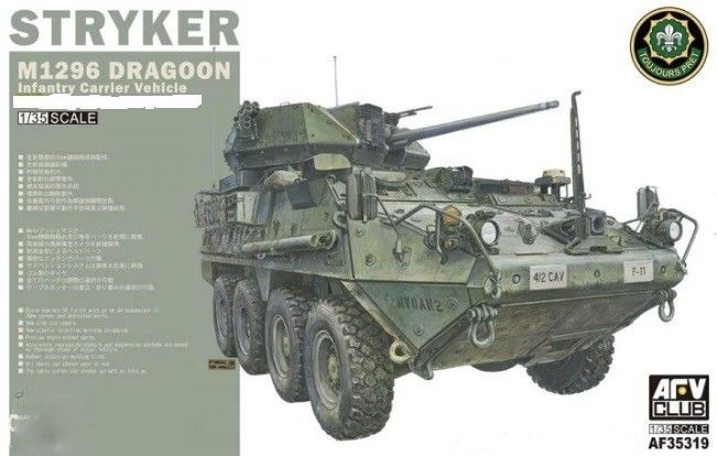 AF35319 Автомобиль M1296 Stryker Dragoon Infantry Fighting Vehicl (1/35) #1