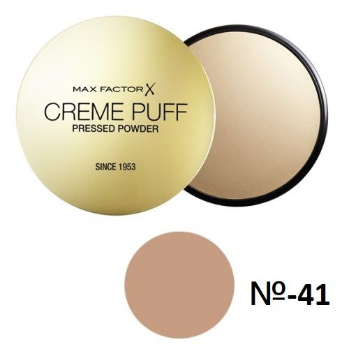 MAX FACTOR Тональная крем-пудра Creme Puff, № 41 Medium Beige #1