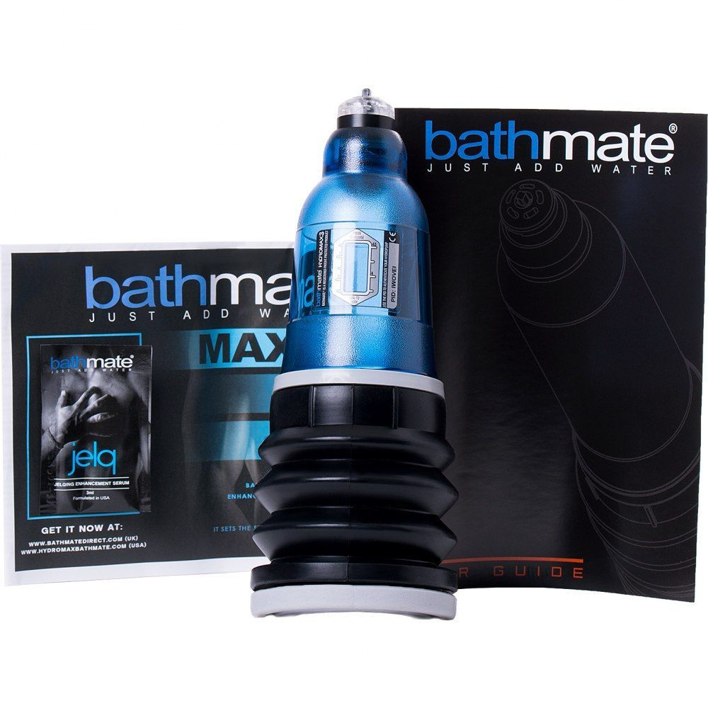 Bathmate Гидропомпа Hydromax3, синяя Aqua Blue #1