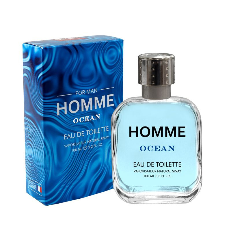 Туалетная вода мужская Homme Ocean 100 мл. Цитрусовый, фужерный, морской аромат  #1
