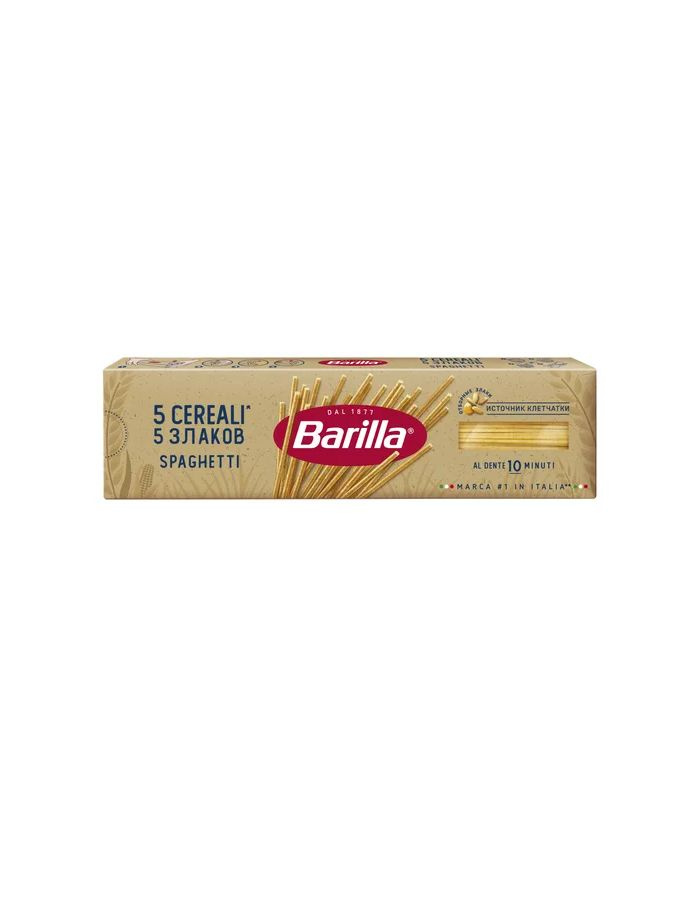 Макаронные изделия Barilla Спагетти 5 злаков, 450 г #1