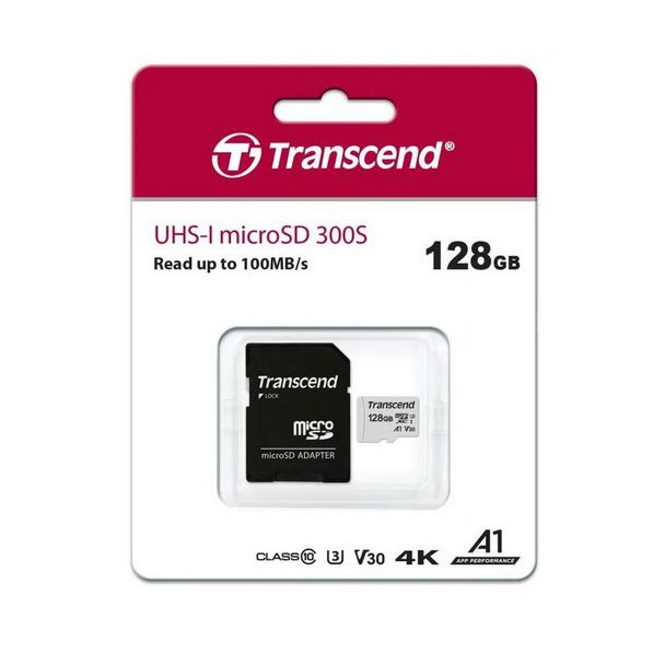 Transcend Карта памяти 128 ГБ (TS128GUSD300S-A) #1