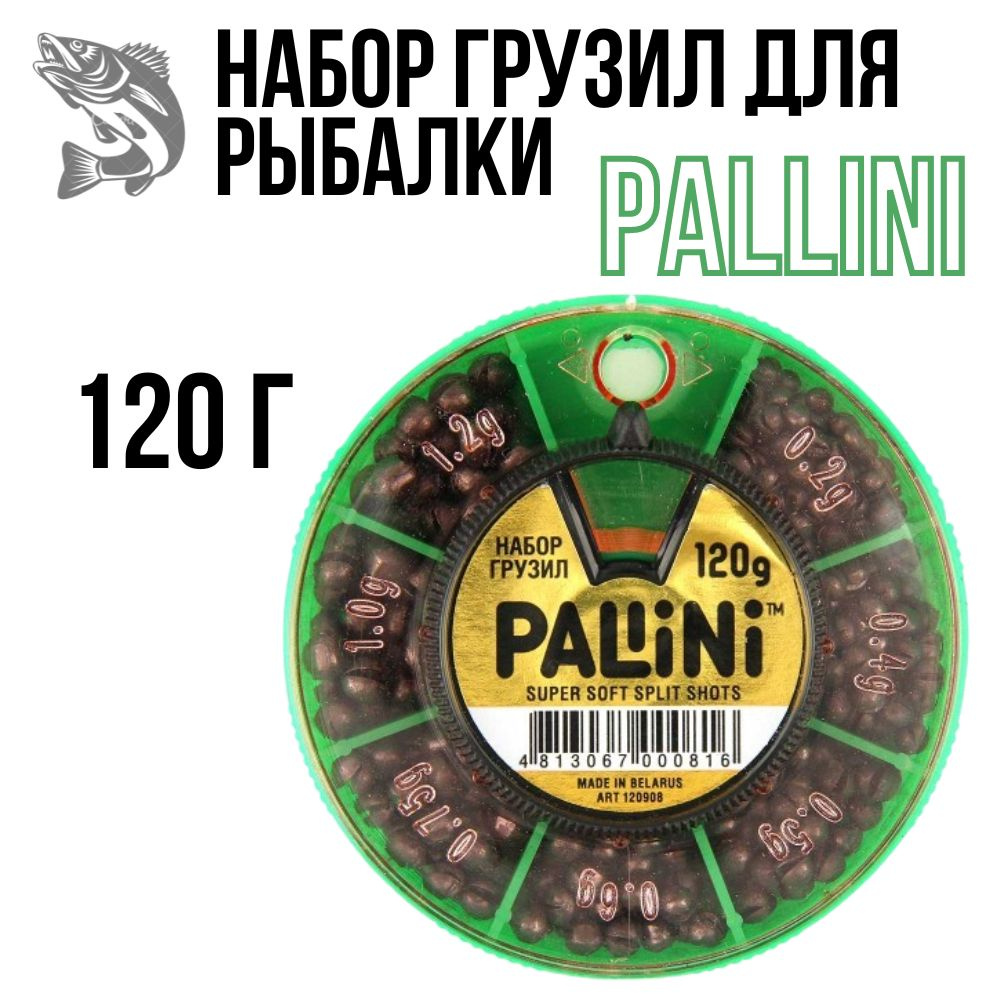 Набор грузов PALLINI 120гр #1