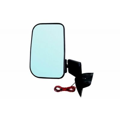 Зеркало боковое левое ВАЗ-2121 Нива (лопух) с ручной регулировкой, с обогревом и сферическим противоослепляющим #1