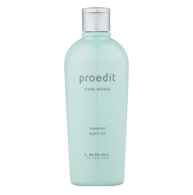 Lebel Proedit Care Works Shampoo Soft Fit Шампунь для жестких и непослушных волос, 300 мл  #1