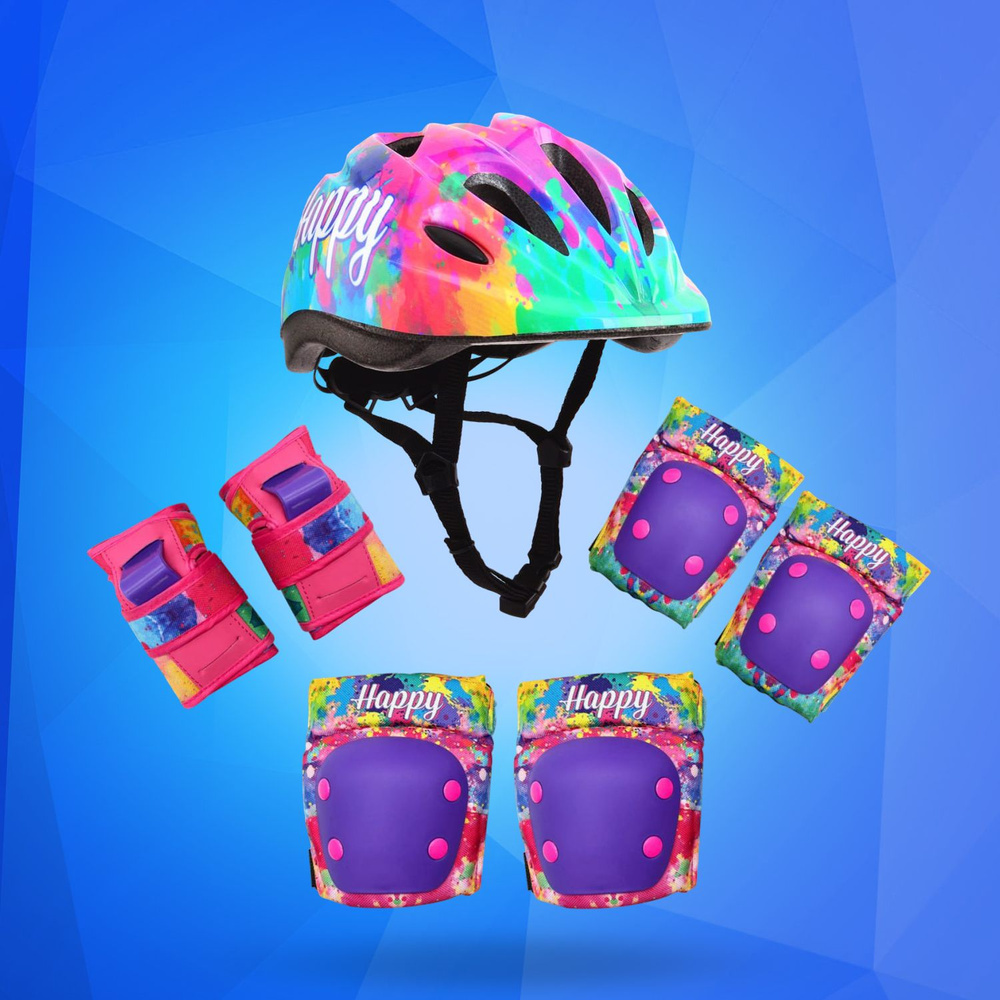Набор (шлем, защита) SET Happy S #1