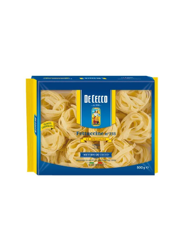 Лапша De Cecco Fettuccine, 500 г #1