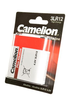 Батарейка "квадратная" Camelion Plus Alkaline 3LR12-BP1, 1 штука #1