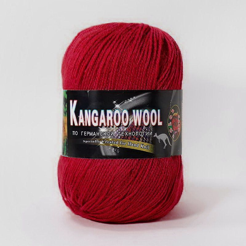 KANGAROO WOOL (Color City) (2221 / красный / комплект (2 мотка)) #1