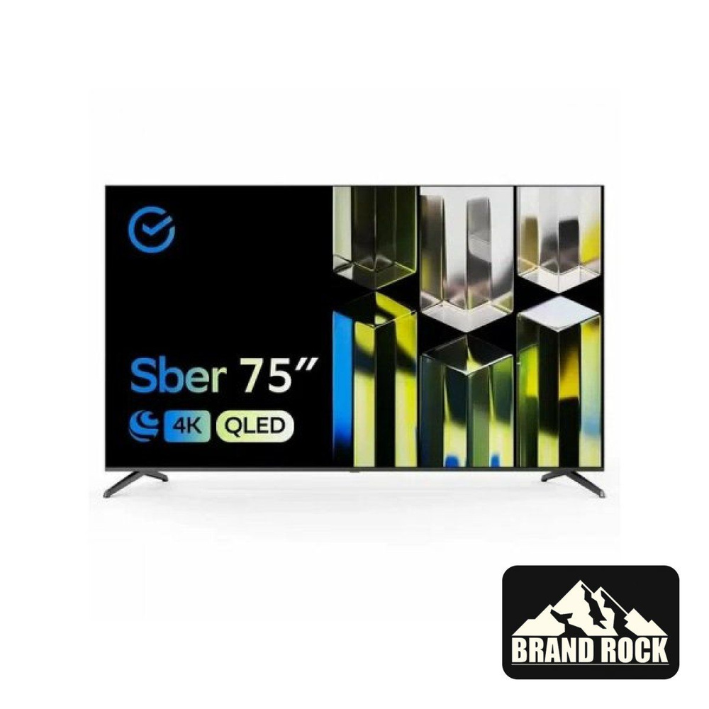 Sber Телевизор 75" 4K UHD, черный #1