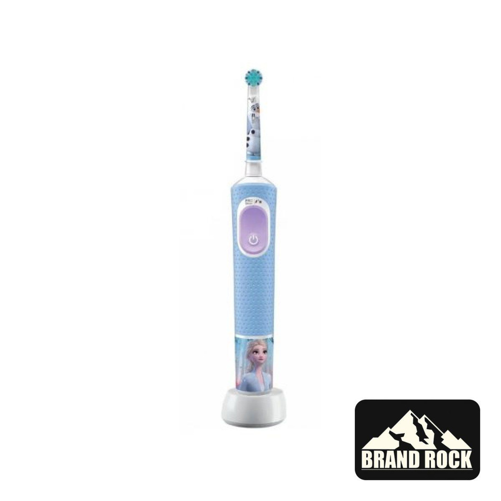 Braun Электрическая зубная щетка Oral-B Vitality Pro Kids D.103.413.2K Frozen, сиреневый  #1