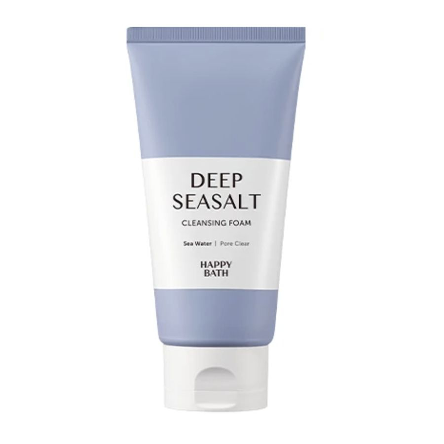 Пенка для умывания с морской солью Happy Bath Deep Sea Salt Cleansing Foam  #1