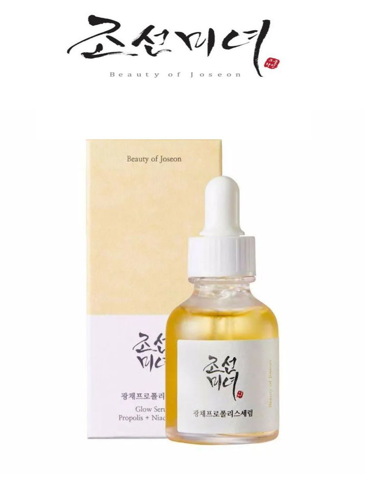 Активная сыворотка для сияния кожи Beauty of Joseon Glow Serum: Propolis+Niacinamide 30мл  #1