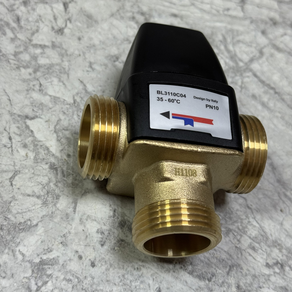 Термосмесительный клапан 1" Zeissler для бойлера и теплого пола BL3110C04  #1