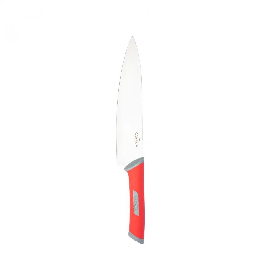 Шеф-нож из нержавеющей стали, лезвие 20 см. Karaca Shen #1