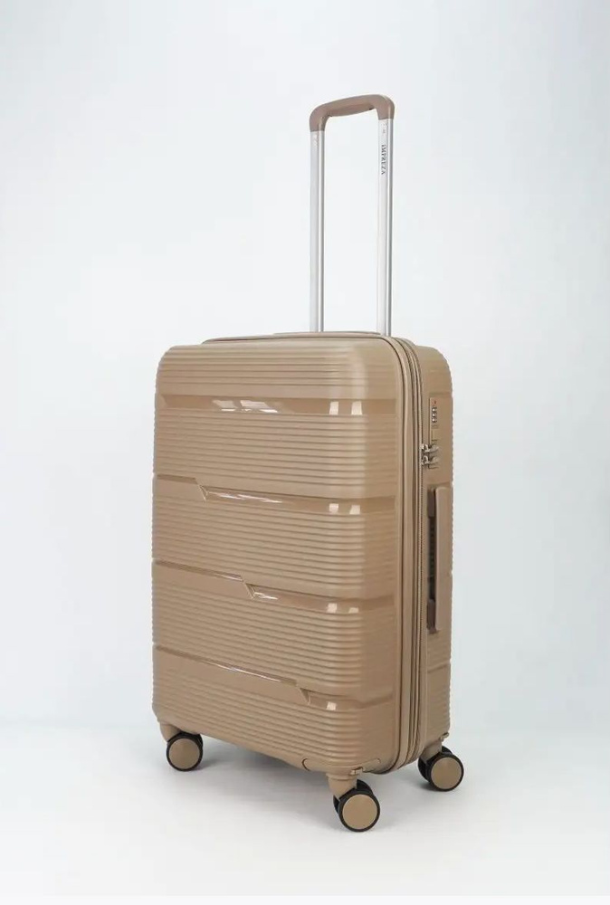 Impreza чемодан для туризма и путешествий (7003), размер S, шампань  #1