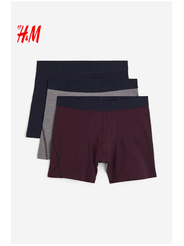 Комплект трусов H&M Basic, 3 шт #1