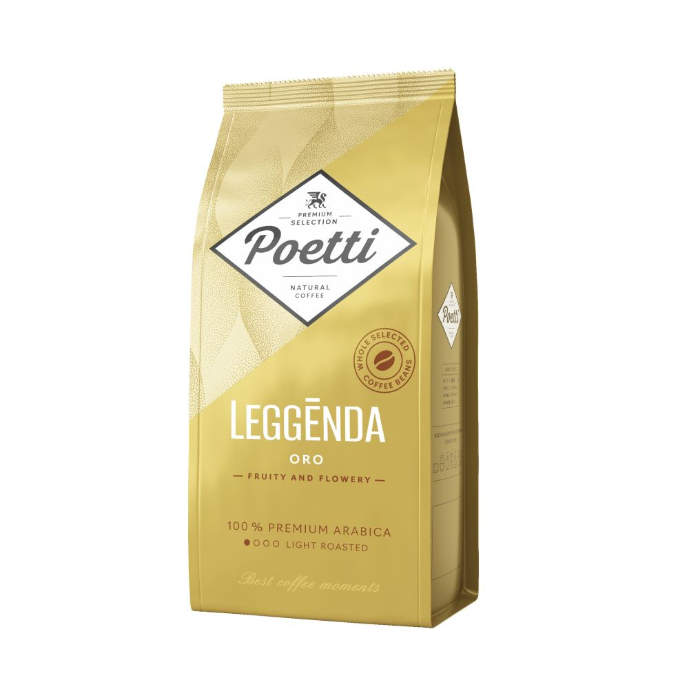 Кофе в зернах Poetti Legenda Oro 100% арабика, 1кг #1