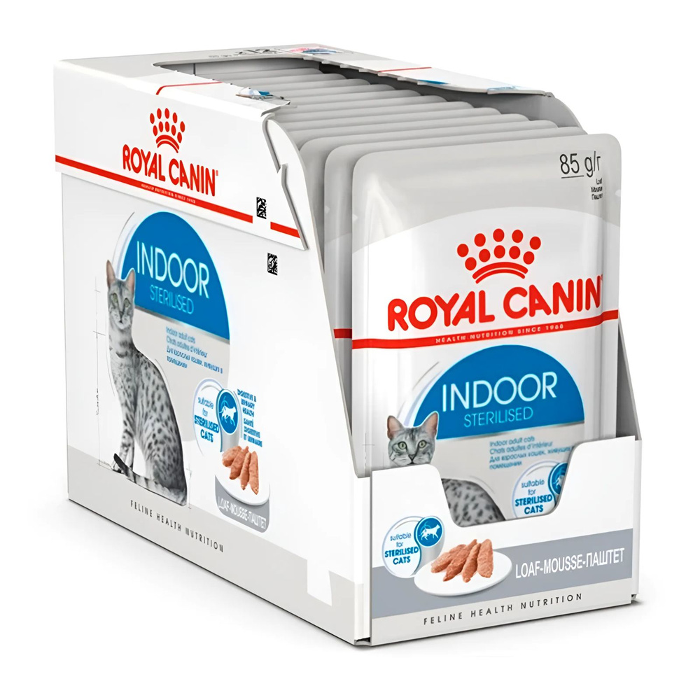 Влажный корм Royal Canin для кошек Indoor Sterilised Корм премиум класса для стерилизованных кошек 12 #1