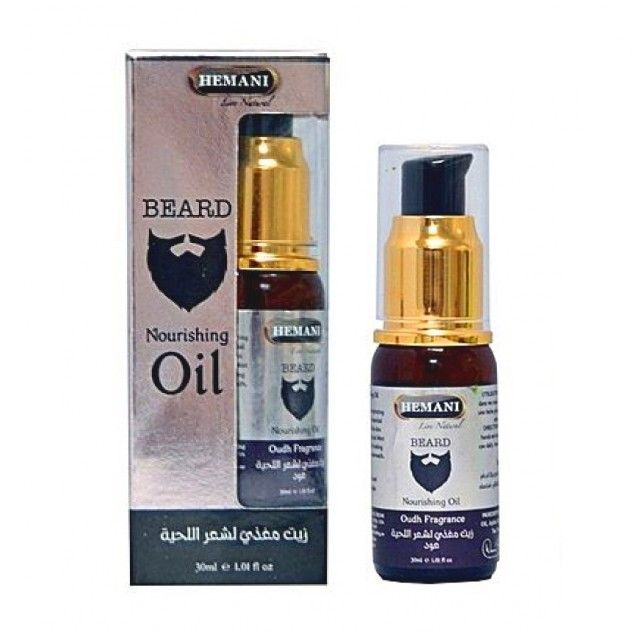 Beard Nourishing OIL Oudh Fragrance, Hemani (Питательное масло для бороды с удовым ароматом), 30 мл. #1