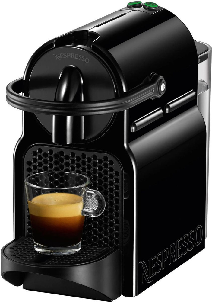 Капсульная кофеварка DeLonghi Nespresso Inissia EN80.B (D40), 1260Вт, цвет: черный  #1