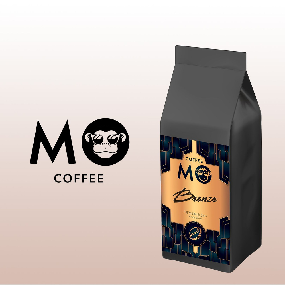 Кофе в зернах MO Coffee BRONZO Premium Blend 1 кг #1