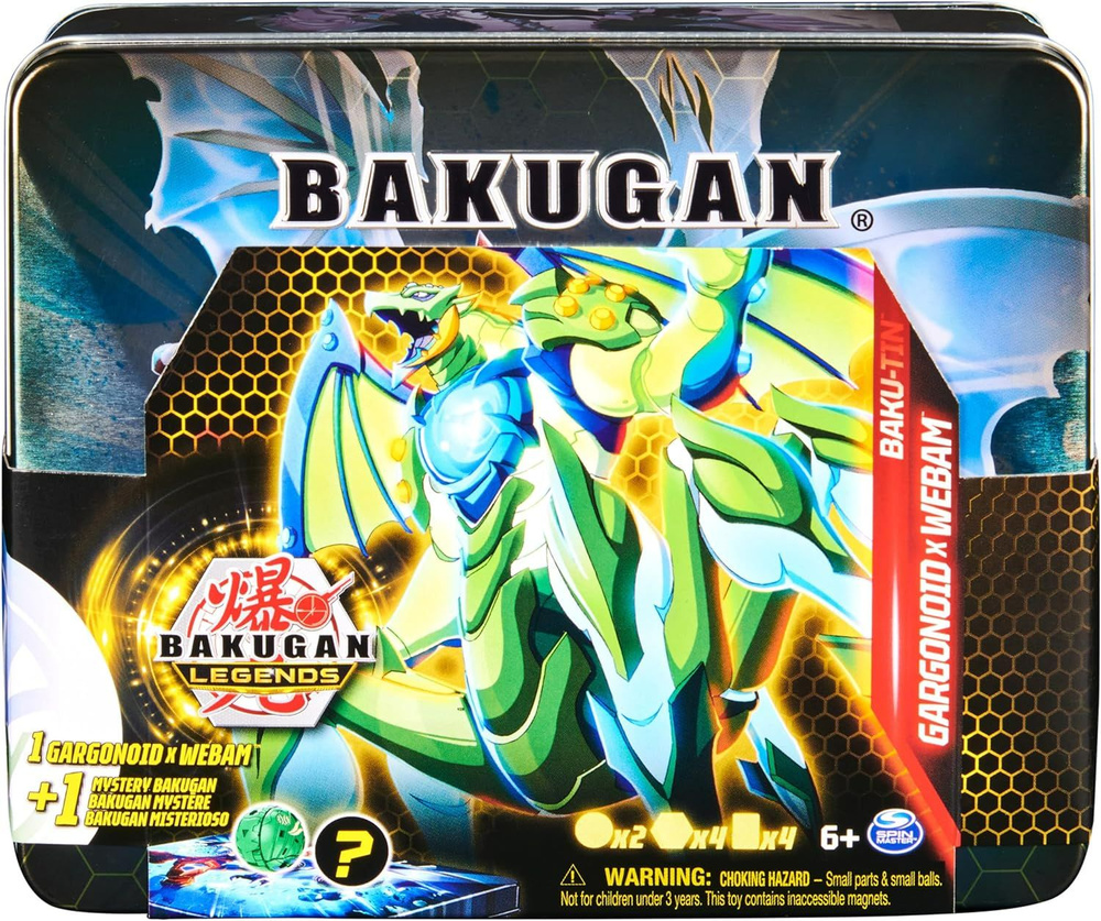 Игровой набор Spin Master Bakugan Legends Garganoid x Webam - 6066256 #1