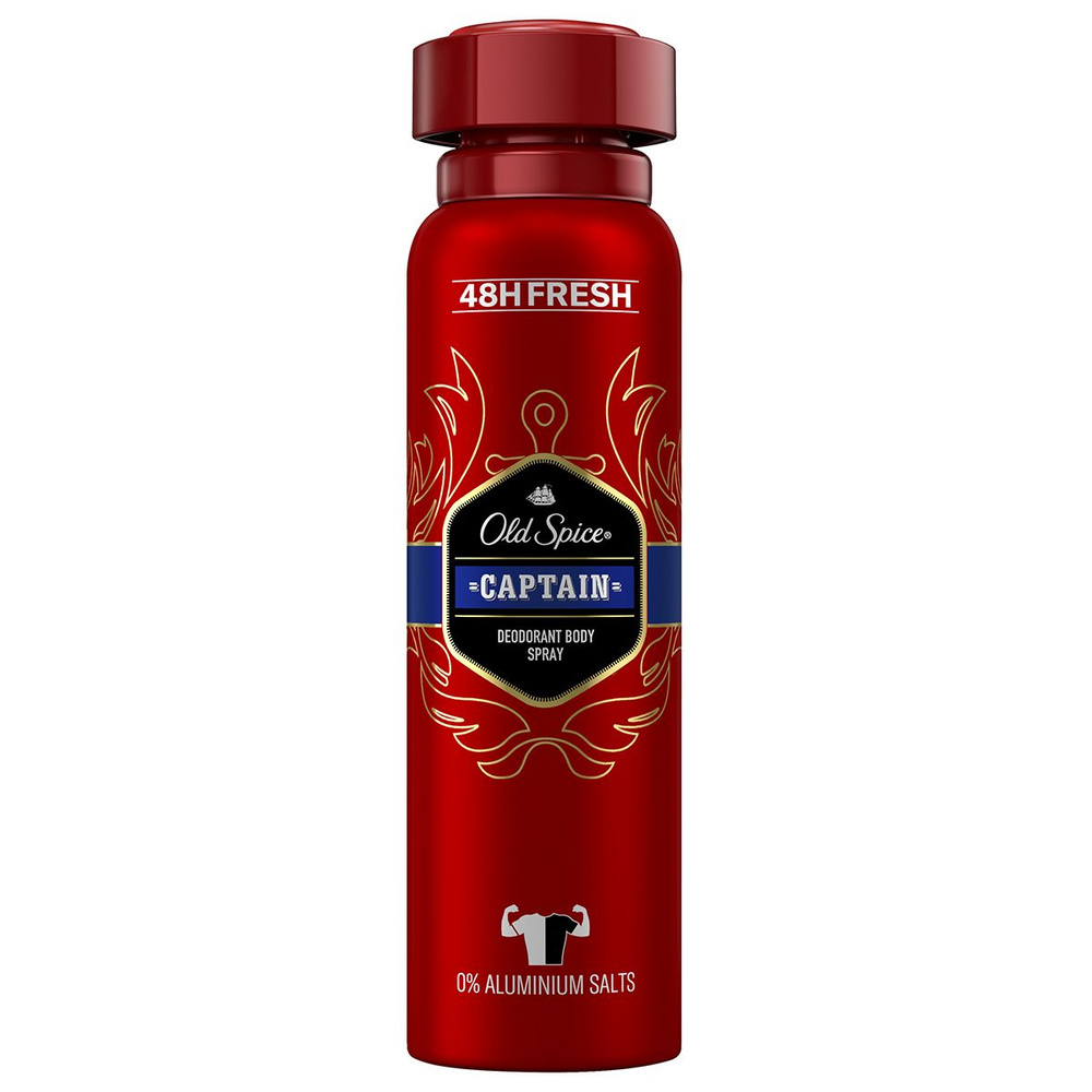 Дезодорант спрей мужской Old Spice Captain 150мл #1