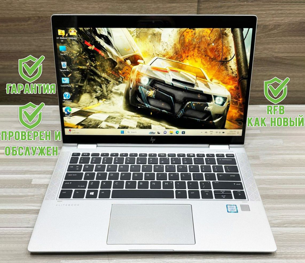 HP 14" EliteBook X360 1030 G3 1920x1080 Ноутбук 13.3", Intel Core i5-8250U, RAM 8 ГБ, SSD, Intel HD Graphics #1