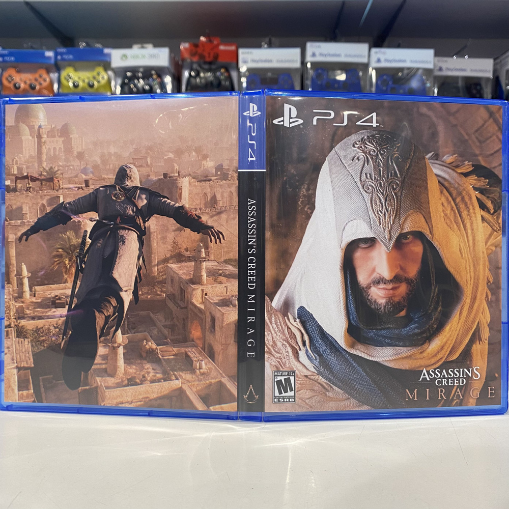 Игра "Assassin s Creed Mirage" PS4 - Кастомная обложка для диска #1