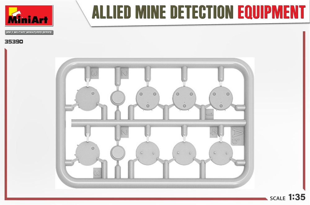 MA35390 1/35 Элементы миниатюры Минные детекторы союзников #1