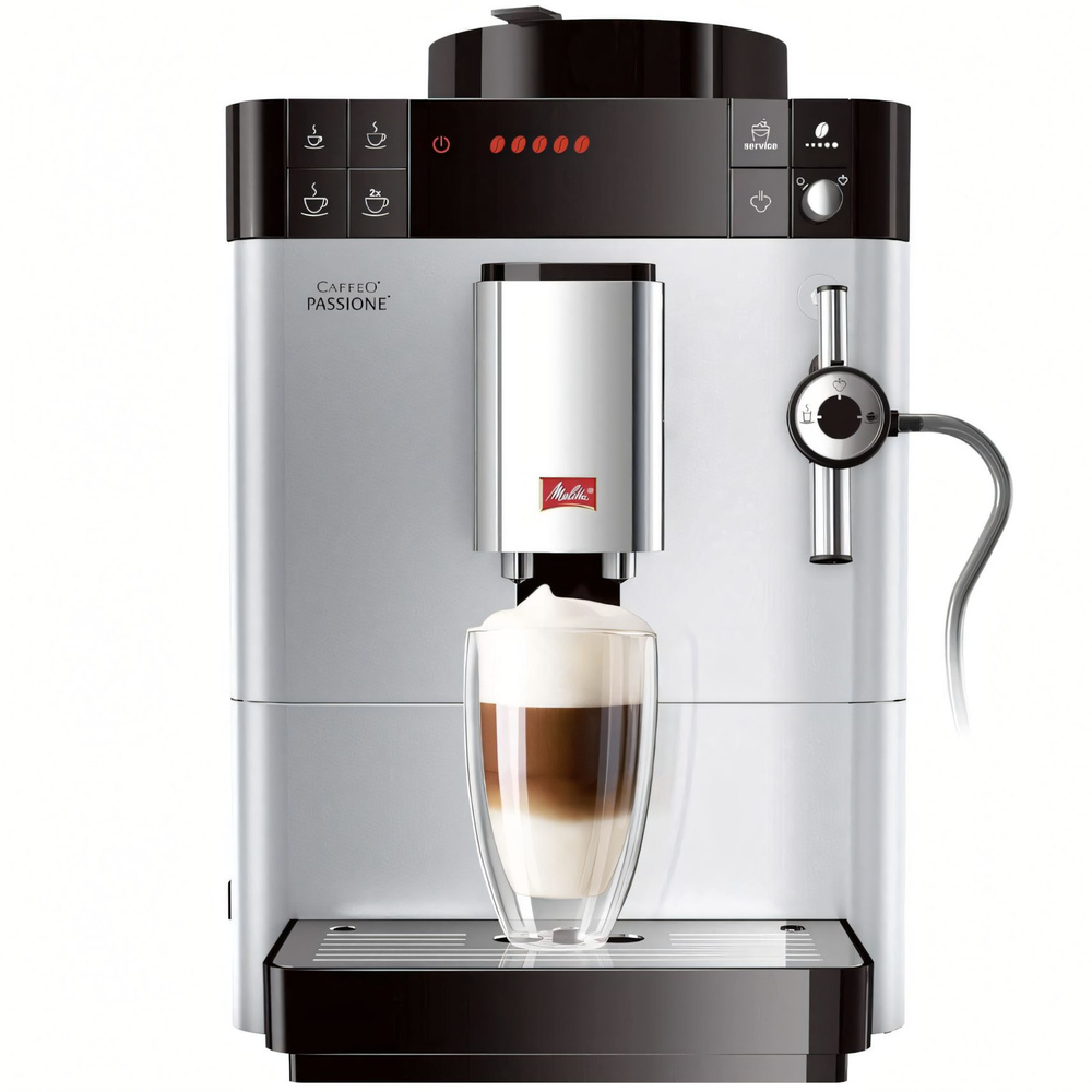 Автоматическая кофемашина Melitta F 530-101 Caffeo Passione, серебристая  #1