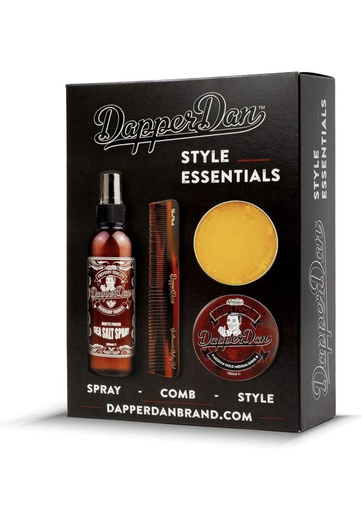 Dapper Dan Набор подарочный мужской Style Essentials Deluxe Pomade #1