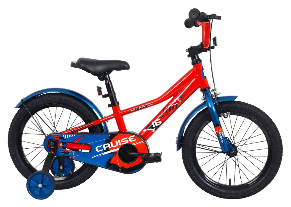 Велосипед детский Tech Team Cruise 14" red (сталь) 2024 #1