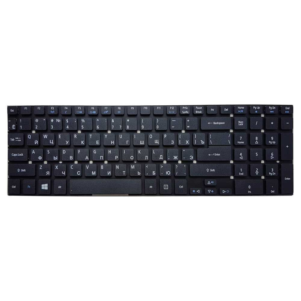 Клавиатура для ноутбука Acer Aspire 5755, 5830, E1-510, E1-530, E1-570, V3-551, V3-571, V3-771 черная #1