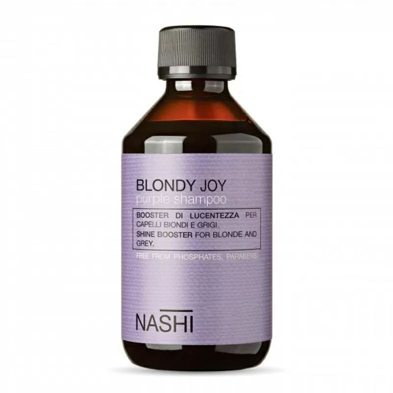 Nashi Argan Blondy Joy Purple Shampoo, Шампунь для волос антижелтый 250 мл  #1