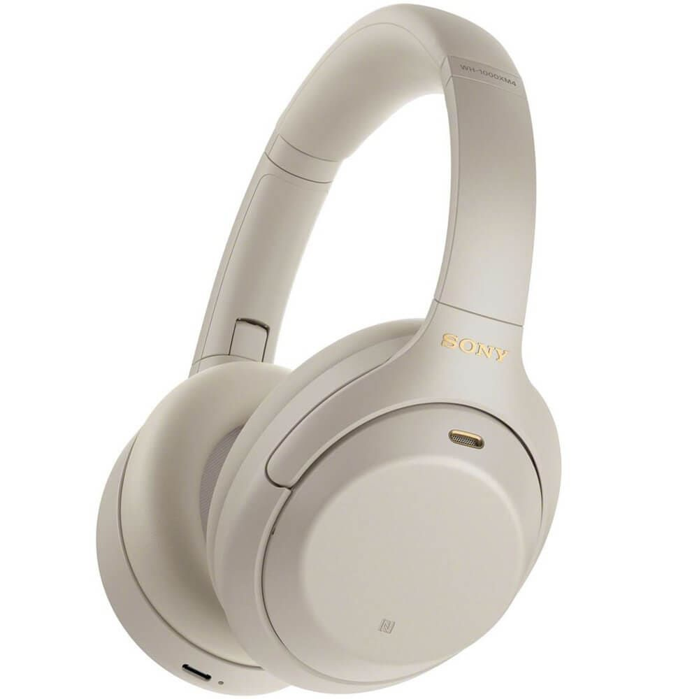 Беспроводные наушники Sony WH-1000XM4 Silver (Серебристый) #1