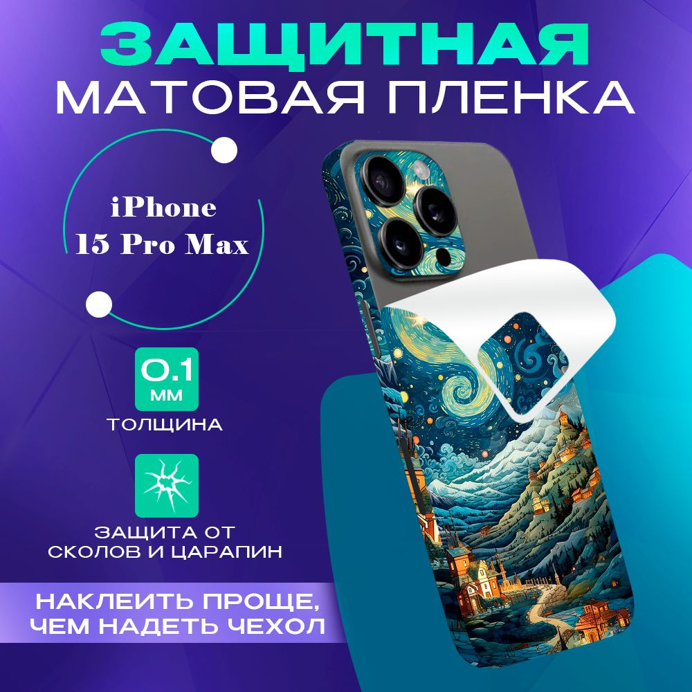 Защитная пленка на iphone 15 Pro Max #1