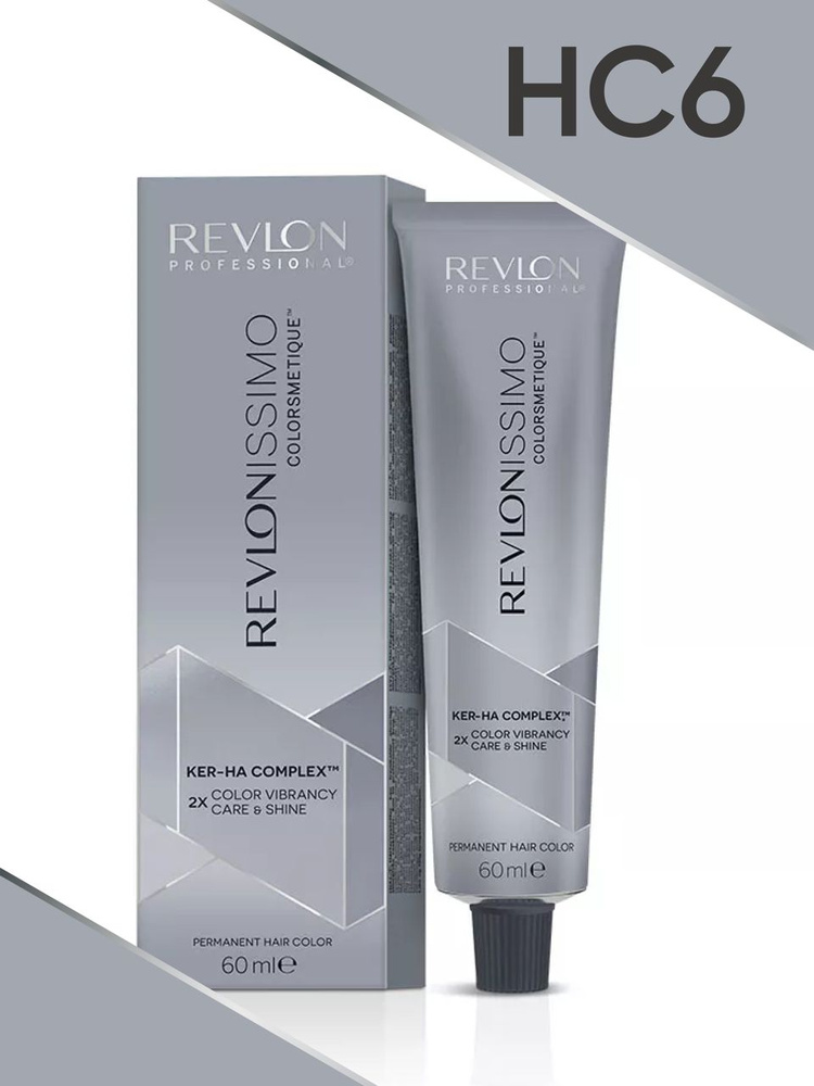 Стойкая краска для волос Revlon Professional Revlonissimo High Coverage HC6 60 мл  #1