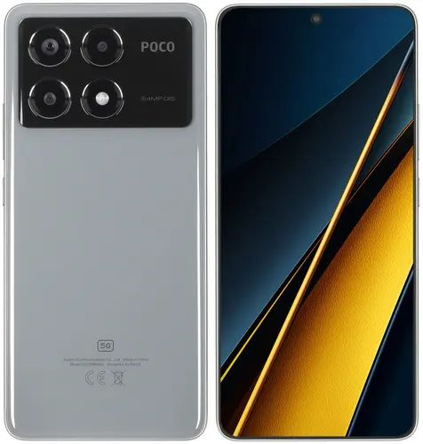 Xiaomi Смартфон Смартфон POCO X6 Pro Global 8/256 ГБ, серый #1