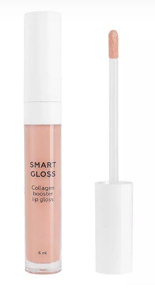 ЛЭТУАЛЬ Блеск для губ с коллагеном SMART GLOSS, № 102 beige, 6 мл #1