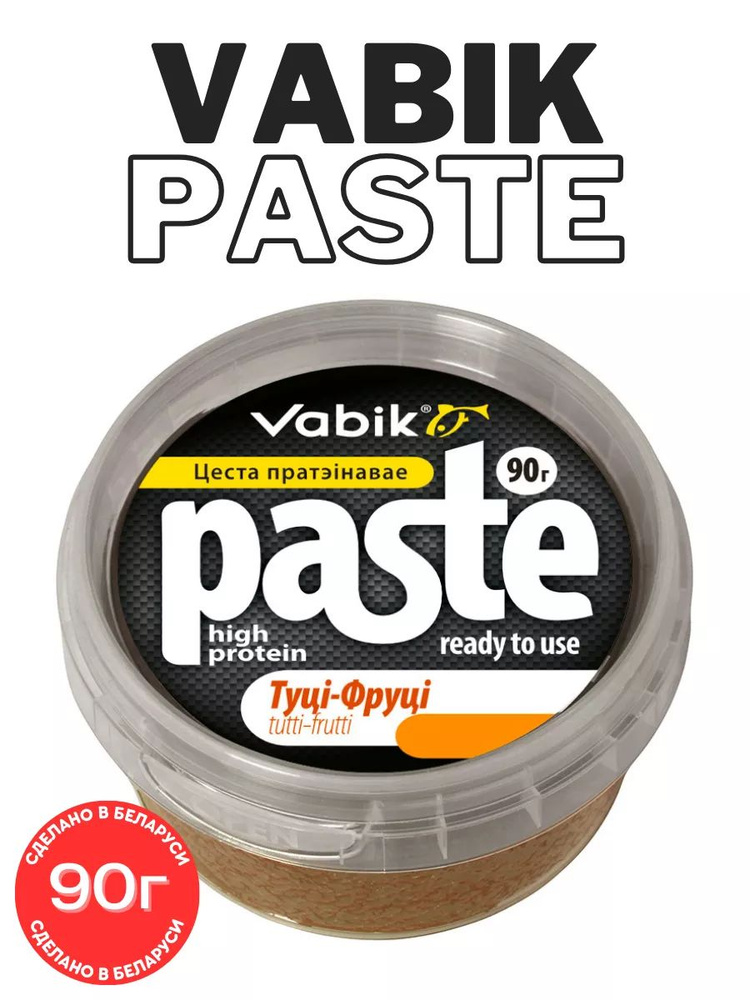 Тесто протеиновое Vabik PASTE - Тутти-фрутти 90г #1